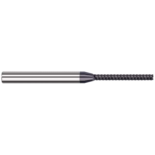 End Mill for Exotic Alloys - Square, 0.0310" (1/32), Length of Cut: 5/16"